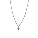 Dandy Street - shop online - collane uomo con pietre naturali - Collana uomo con zircone - Silver Cross