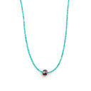 Dandy Street - shop online - collane uomo con pietre naturali - Collana da uomo con ciondolo a murrina - Walom