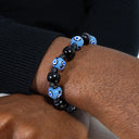 Dandy Street - shop online bracciali uomo di tendenza - Bracciale con murrine dal design contemporaneo - Rialto