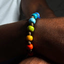 Dandy Street - shop online bracciali uomo di tendenza - Bracciale con murrine originale e luminoso - Portovenere
