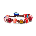 Dandy Street - shop online bracciali uomo di tendenza - Bracciale in vetro di Murano - Bracciale con murrine veneziane - Branca