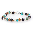 Dandy Street - shop online bracciali uomo di tendenza - Bracciali uomo con pietre e argento 925 - Bracciale con pietre naturali e argento - Kavan