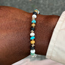 Dandy Street - shop online bracciali uomo di tendenza - Bracciali uomo con pietre e argento 925 - Bracciale con pietre naturali e argento - Kavan