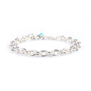 Dandy Street - shop online bracciali uomo di tendenza - Bracciali con pietre e argento 925 - Bracciale da uomo con catena in argento e charm - Rolos