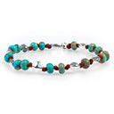 Dandy Street - shop online bracciali uomo di tendenza - Bracciali con pietre e argento 925 - Bracciale da uomo con diaspro imperiale - Geco