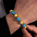 Dandy Street - shop online bracciali uomo di tendenza - Bracciali con Murrine veneziane - Bracciale da uomo con murrine - Crosera