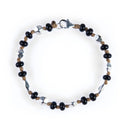 Dandy Street - shop online bracciali uomo di tendenza - Bracciali con pietre e argento 925 - Bracciale da uomo con pietre di onice - Pantera