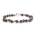 Dandy Street - shop online bracciali uomo di tendenza - Bracciali con pietre e argento 925 - Bracciale da uomo con pietre naturali dal fascino essenziale - Valqor