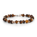 Dandy Street - shop online bracciali uomo di tendenza - Bracciali con pietre e argento 925 - Bracciale da uomo con pietre naturali dallo stile ricercato - Valqor
