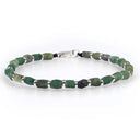 Dandy Street - shop online bracciali uomo di tendenza - Bracciali con pietre e argento 925 - Bracciale da uomo con pietre naturali di giada - Radura