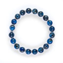Dandy Street - shop online bracciali uomo di tendenza - Bracciali con pietre e argento 925 - Bracciale da uomo di tendenza con pietre di cianite - Nettuno