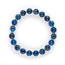 Dandy Street - shop online bracciali uomo di tendenza - Bracciali con pietre e argento 925 - Bracciale da uomo di tendenza con pietre di cianite - Nettuno