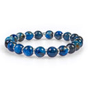 Dandy Street - shop online bracciali uomo di tendenza - Bracciali con pietre e argento 925 - Bracciale da uomo di tendenza con pietre di cianite - Nettuno
