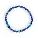 Dandy Street - shop online bracciali uomo di tendenza - Bracciali con pietre e argento 925 - Bracciale da uomo in argento colorato e sofisticato - Majorelle