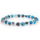 Dandy Street - shop online bracciali uomo di tendenza - Bracciali con pietre e argento 925 - Bracciale da uomo in argento e pietre naturali - Costa Azzurra
