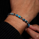 Dandy Street - shop online bracciali uomo di tendenza - Bracciali con pietre e argento 925 - Bracciale da uomo in argento e pietre naturali - Costa Azzurra