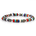 Dandy Street - shop online bracciali uomo di tendenza - Bracciali con pietre e argento 925 - Bracciale da uomo in argento e pietre - Savile Row
