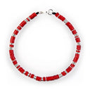 Dandy Street - shop online bracciali uomo di tendenza - Bracciali con pietre e argento 925 - Bracciale da uomo in vinile africano - Baobab