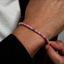Dandy Street - shop online bracciali uomo di tendenza - Bracciali con pietre e argento 925 - Bracciale da uomo in vinile africano - Jambo