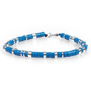 Dandy Street - shop online bracciali uomo di tendenza - Bracciali con pietre e argento 925 - Bracciale da uomo in vinile africano - Kivu