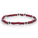 Dandy Street - shop online bracciali uomo di tendenza - Bracciali con pietre e argento 925 - Bracciale da uomo realizzato in Italia dal carattere intenso - Kilim