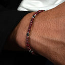 Dandy Street - shop online bracciali uomo di tendenza - Bracciali con pietre e argento 925 - Bracciale da uomo realizzato in Italia dal carattere intenso - Kilim