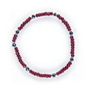 Dandy Street - shop online bracciali uomo di tendenza - Bracciali con pietre e argento 925 - Bracciale da uomo realizzato in Italia dal carattere intenso - Kilim