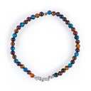 Dandy Street - shop online bracciali uomo di tendenza - Bracciali con pietre e argento 925 - Bracciale da uomo sottile in argento - Windsor