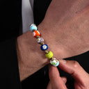 Dandy Street - shop online bracciali uomo di tendenza - Bracciale dedicato a Sanremo che celebra la musica - Sanremo flower