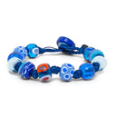 Dandy Street - shop online bracciali uomo di tendenza - Bracciale uomo con murrine luminose - Canaletto