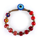 Dandy Street - shop online bracciali uomo con murrine veneziane - Bracciale da uomo con perle di vetro di Murano - Redentore