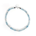 Dandy Street - shop online bracciali uomo di tendenza - Bracciale con acquamarina da uomo - Acqua