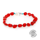 Dandy Street - shop online bracciali uomo di tendenza - Bracciale con corallo da uomo - Corallo