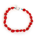 Dandy Street - shop online bracciali uomo di tendenza - Bracciale con corallo da uomo - Corallo