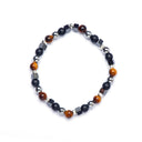 Dandy Street - shop online bracciali uomo di tendenza - Bracciale da uomo con onice opaca - Beniamino