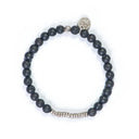 Dandy Street - shop online di gioielli da uomo di tendenza - Bracciale da uomo con pietra lavica