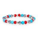 Dandy Street - shop online bracciali uomo di tendenza - Bracciale da uomo dai colori intensi - Sunset