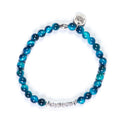 Dandy Street - shop online di gioielli da uomo di tendenza - Bracciale da uomo dallo stile essenziale - Petrol