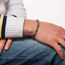Dandy Street - shop online bracciali uomo di tendenza - Bracciale da uomo elegante e contemporaneo - Mondo