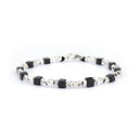 Dandy Street - shop online bracciali uomo di tendenza - Bracciale da uomo in argento con onice - Wimor