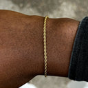 Dandy Street - shop online bracciali uomo di tendenza - Bracciale da uomo in oro di carattere - Warris