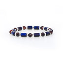 Dandy Street - shop online bracciali uomo di tendenza - Bracciale in argento e occhio di tigre - Adriano