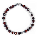 Dandy Street - shop online bracciali uomo di tendenza - Bracciale uomo con agata rossa - Agatrix
