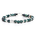 Dandy Street - shop online bracciali uomo di tendenza - Bracciale uomo con turchese africano - Turqis
