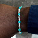 Dandy Street - shop online bracciali uomo di tendenza - Bracciale uomo in argento stiloso - Benjamin