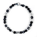 Dandy Street - shop online bracciali uomo di tendenza - Bracciale uomo raffinato con onice - BlackNoir