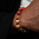 Dandy Street - shop online bracciali uomo in vetro di Murano - Bracciale da uomo con murrine veneziane - Bacaro