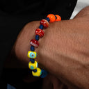 Dandy Street - shop online bracciali uomo in vetro di Murano - Bracciale da uomo con murrine veneziane - Mazzorbo