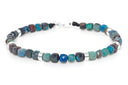 Dandy Street - shop online - accessori uomo bracciali uomo - Tris di bracciali uomo con argento 925 e pietre naturali - Tris #26
