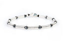 Dandy Street - shop online - accessori uomo bracciali di tendenza - Tris di bracciali uomo con occhio di tigre e argento 925 - Tris #31